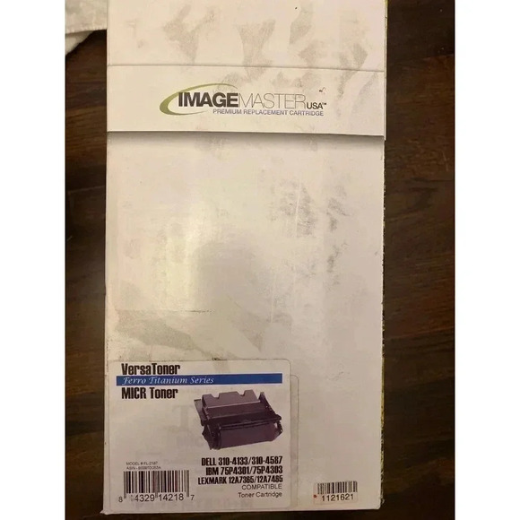 VersaToner - Dell 310-4133/4587 Black (MICR) - Ton - Picture 1 of 2